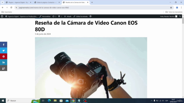Amazon Afiliados: Cómo Crear una Página Web de Nicho 2025 – Screenshot 1