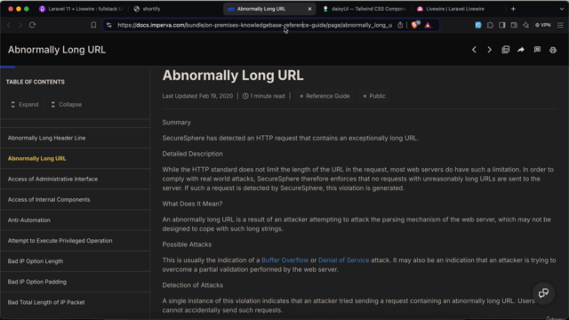 URL Shortener: Laravel, Livewire, Alpine and Tailwind CSS – Screenshot 1