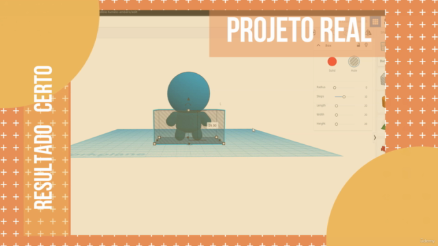 Tinkercad o Software 3D – Curso em Português com Certificado – Screenshot 2