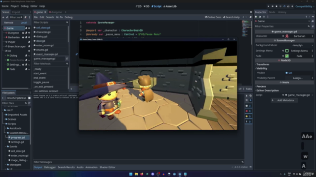 Dialogue and Events in Godot! – Screenshot 2