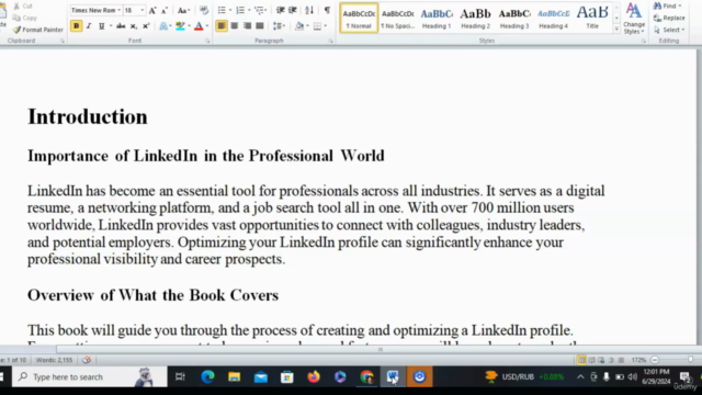 How to Create a Professional LinkedIn Account – Screenshot 3