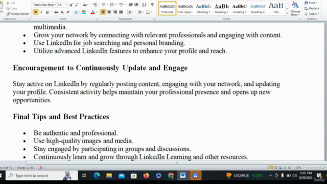 How to Create a Professional LinkedIn Account – Screenshot 4