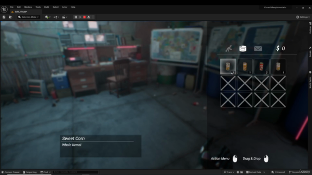 Crea un INVENTARIO PROFESIONAL en Unreal Engine 5 – Screenshot 3