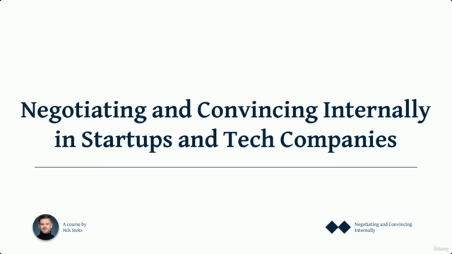 Negotiating and Convincing Internally in Tech Companies – Screenshot 1