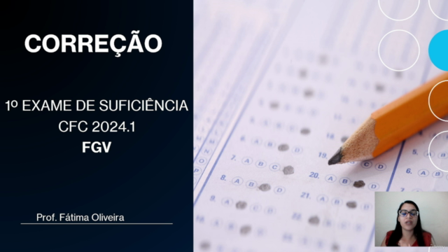 Correção do 1º Exame de Suficiência do CFC 2024.1 FGV – Screenshot 1