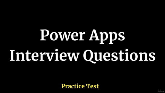 Power Apps Interview Questions Practice Test – Screenshot 1