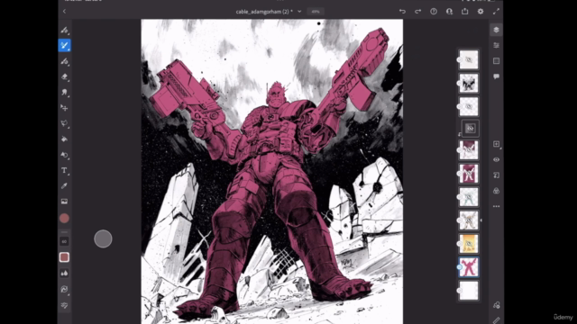 Learn to Draw and Paint with Adobe Fresco - Start to finish! – Screenshot 2