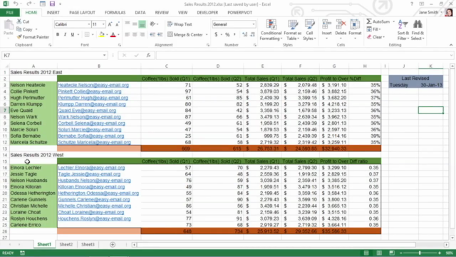 Mr. Spreadsheet’s Favorite Excel 2010 Tips & Tricks – Screenshot 2