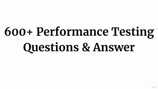 Performance Testing Interview Questions Practice Test – Screenshot 4