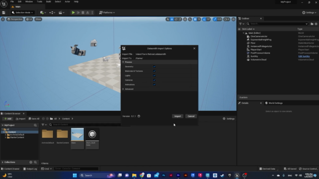 From 3Ds Max to Unreal Engine 5 – Screenshot 4