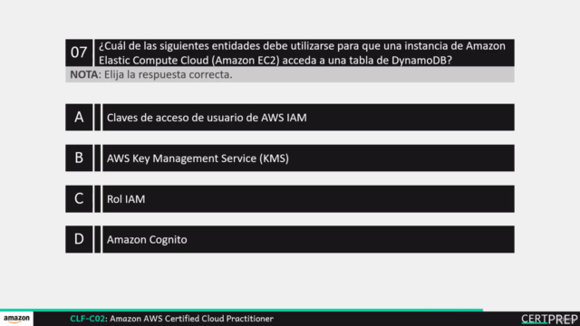 CLF-C02 - AWS Cloud Practitioner | Preguntas del Examen – Screenshot 4