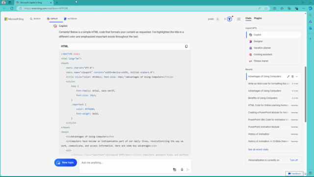 Learning Microsoft Copilot from Scratch – Screenshot 3