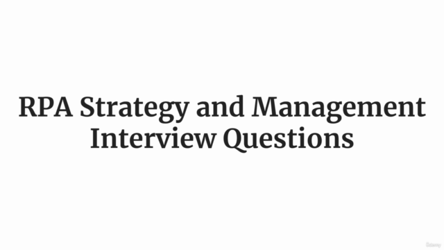 RPA Interview Questions Practice Test – Screenshot 2