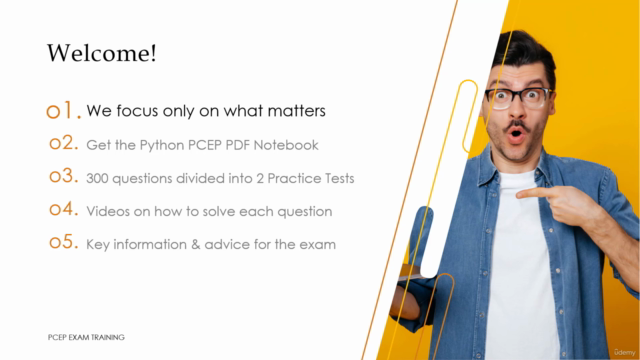Get Certified! Python PCEP - 300 Questions with Explanations – Screenshot 1