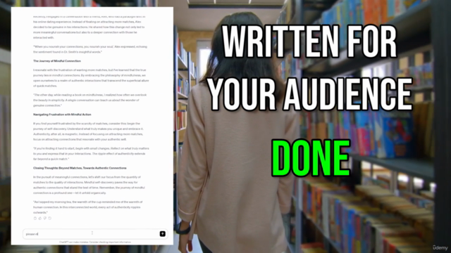 ChatGPT for AI Text Content Generation Writing and Creation – Screenshot 2