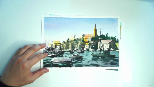 Create Stunning Coastal Watercolor Paintings – Screenshot 3