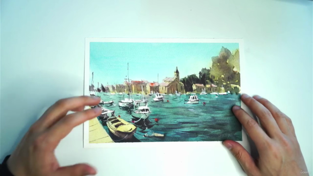 Create Stunning Coastal Watercolor Paintings – Screenshot 4