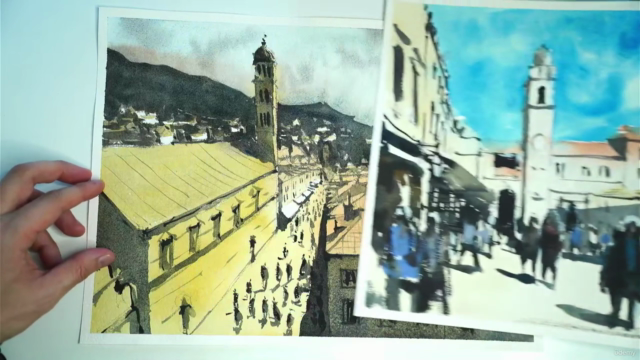 Expressive Urban Landscapes in Watercolor! – Screenshot 3
