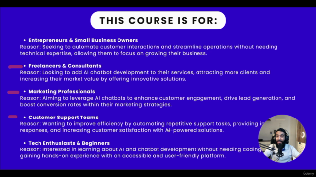 Chatbot Development Course: Build AI Chatbots without Coding – Screenshot 4