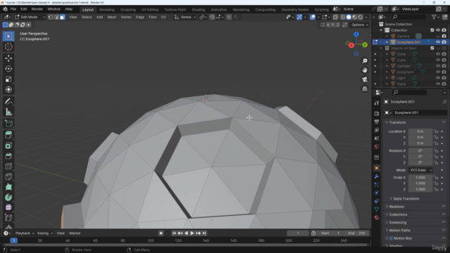 Beginner’s Guide to Blender 4.0 – Screenshot 1