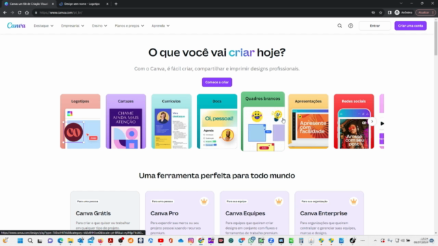 Aprenda Canva e Ganhe Dinheiro em Casa – Screenshot 1