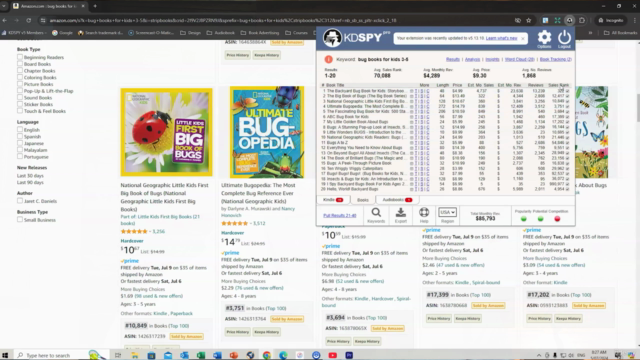 How to Use KDSPY for Amazon KDP Niche Research – Screenshot 2