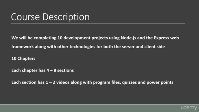 Projects in ExpressJS - Learn ExpressJs building 10 projects – Screenshot 1