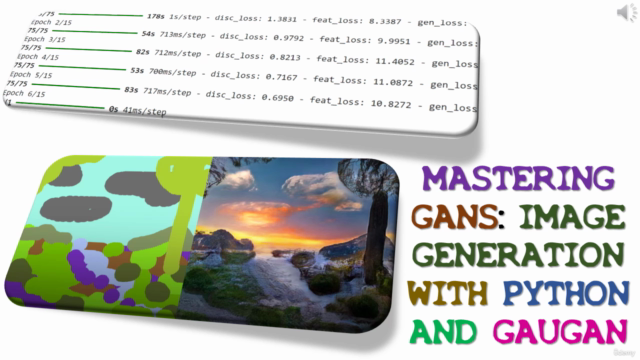 Mastering GANs: Image Generation with Python and GauGAN – Screenshot 2