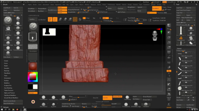 Prop Creation for Games: Medieval Well – Screenshot 2