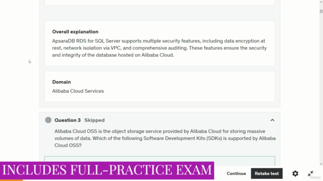 Alibaba - ACP Cloud Computing Professional Mock Exam Test – Screenshot 2