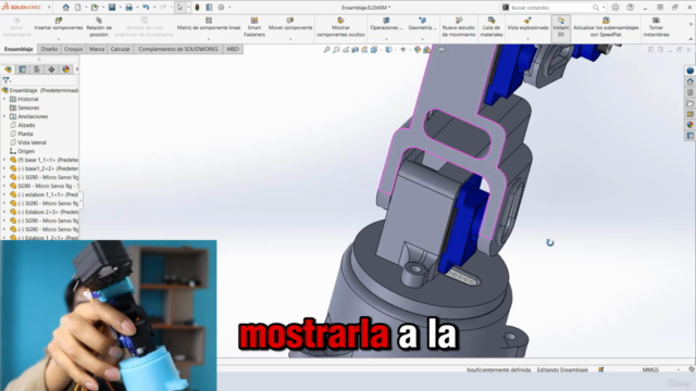 Construye tu Propio Brazo Robótico con Arduino desde Cero – Screenshot 1