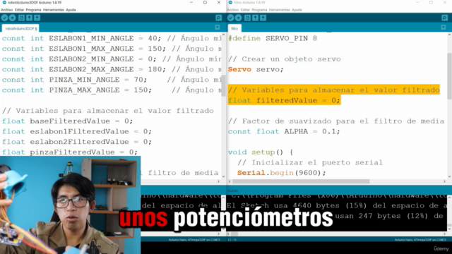 Construye tu Propio Brazo Robótico con Arduino desde Cero – Screenshot 3