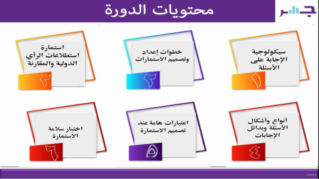 مبادئ تصميم استمارات الاستبيان (باللهجة المصرية) – Screenshot 4