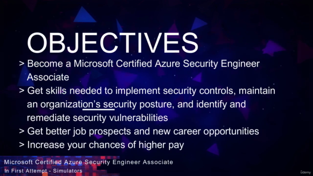 Microsoft Certified Azure Security Engineer AZ-500 1st Try! – Screenshot 1