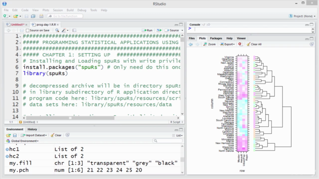 Programming Statistical Applications in R – Screenshot 1