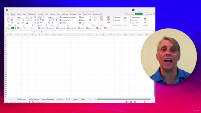 Excel Mastery: Formulas and Functions – Screenshot 1