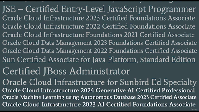 Oracle Cloud Infrastructure 2024 Generative AI Professional – Screenshot 2