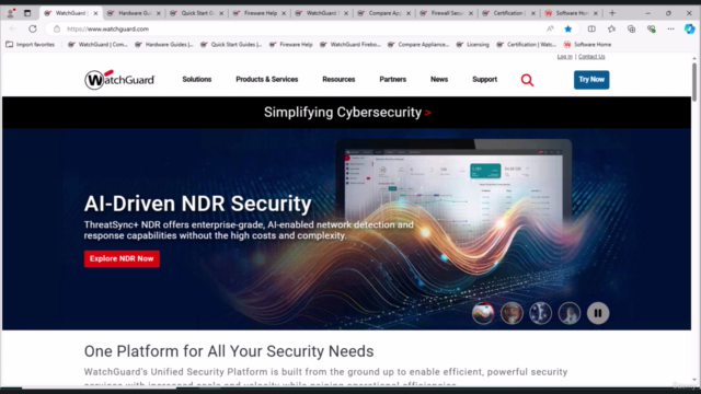 WatchGuard Firewalls Bootcamp – Screenshot 1