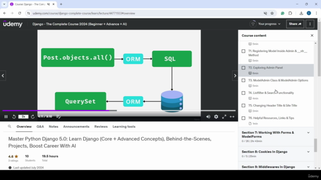 Django - The Complete Course 2025 (Beginner + Advance + AI) – Screenshot 3