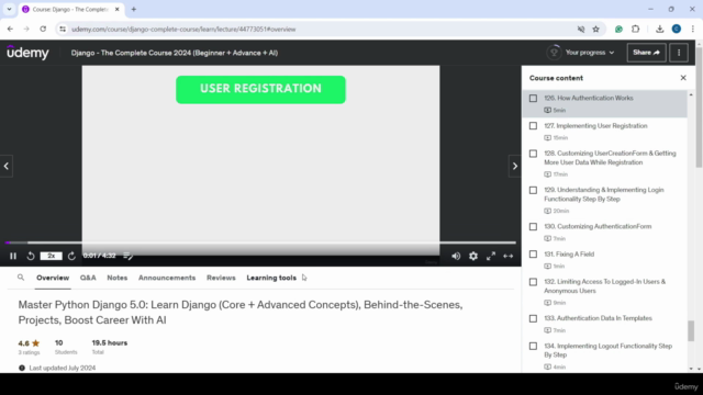 Django - The Complete Course 2025 (Beginner + Advance + AI) – Screenshot 4