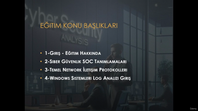 Siber Güvenlik Analistliği |SOC| SIEM&LOG Eğitimi | 2025 – Screenshot 1