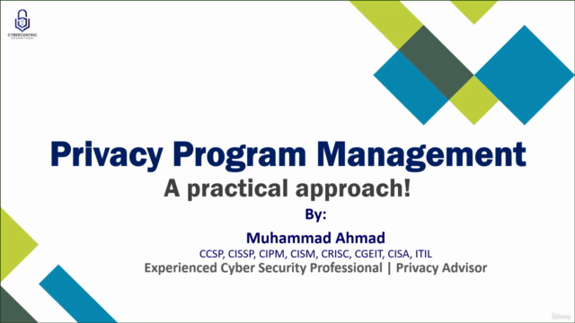Privacy Program Management (CIPM) - A Practical approach – Screenshot 1