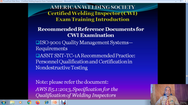 Certified Welding Inspector and Inspection Tech. Module1 – Screenshot 4