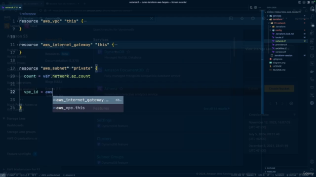 AWS ECS Fargate com Terraform: Curso Prático e Completo – Screenshot 2