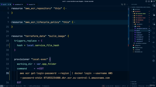 AWS ECS Fargate com Terraform: Curso Prático e Completo – Screenshot 3