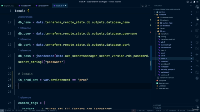 AWS ECS Fargate com Terraform: Curso Prático e Completo – Screenshot 4