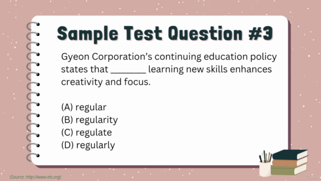 全方位高级 TOEIC 考试阅读部分备考课程 – Screenshot 4