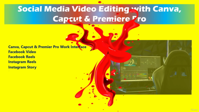 Social Media Video Editing with Canva, Capcut & Premiere Pro – Screenshot 1