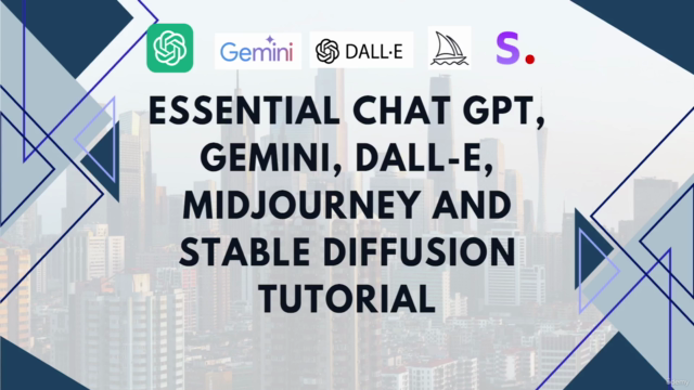 AI Masteclass - ChatGPT Gemini Midjourney Stable Diffusion – Screenshot 1