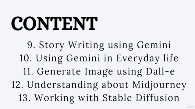 AI Masteclass - ChatGPT Gemini Midjourney Stable Diffusion – Screenshot 4